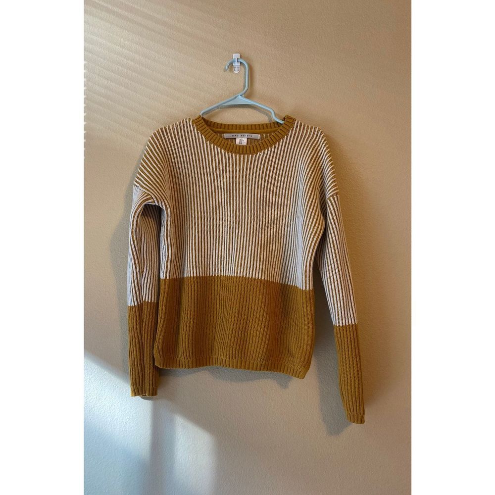 Max Studio vertical stripe Sweater